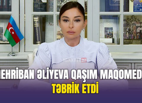 Mehriban Əliyeva Qaşım Maqomedovu təbrik etdi