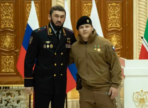 Adam Kadırov Çeçenistan Respublikasının ali mükafatına layiq görüldü