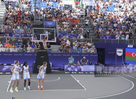 Paris-2024: Azərbaycanın qadınlardan ibarət 3×3 basketbol millisi növbəti görüşünə çıxıb