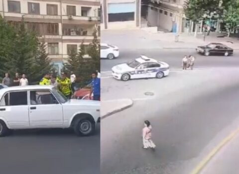 Avtoxuliqanlıq edib polisin əmrinə tabe olmayan şəxs saxlanıldı