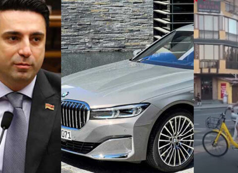 Alen Simonyan da velosiped sürür – Paşinyana bənzəmək istəyir