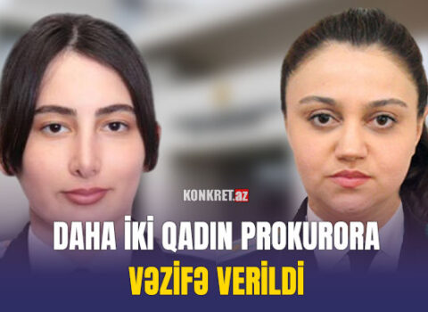 Daha iki qadın prokurora vəzifə verildi