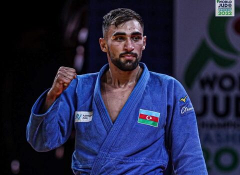 Paris-2024: Azərbaycan cüdoçusu yarımfinala adladı