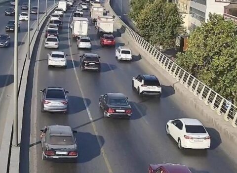Bakıda tıxac olan yolların adları açıqlandı