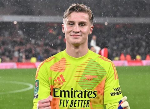 16 yaşlı qapıçı “Arsenal”ın tarixinə düşdü