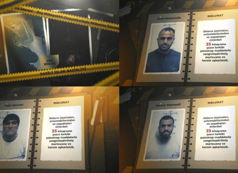 DİN əməliyyat keçirdi, üç şəxsdən 35 kq narkotik vasitə aşkarlandı