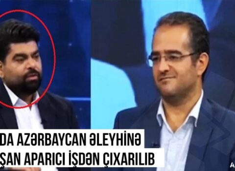 İranda Azərbaycan əleyhinə danışan aparıcı işdən çıxarıldı – VİDEO