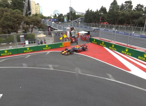 “Formula 2” pilotu Bakıda uğursuzluqla üzləşdi
