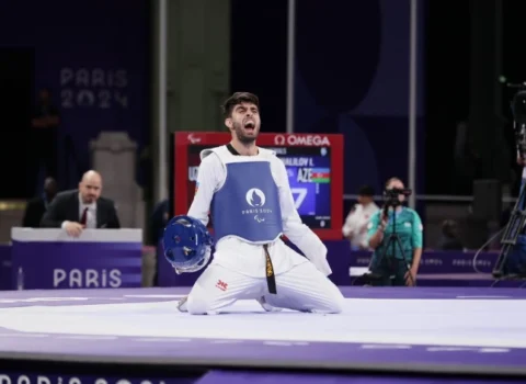 Parisdə qızıl medal qazanan parataekvondoçu qalibiyyətini şəhid ailələrinə həsr etdi