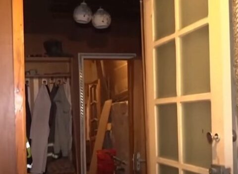 Polisin dünən əməliyyat keçirdiyi evdən GÖRÜNTÜLƏR
