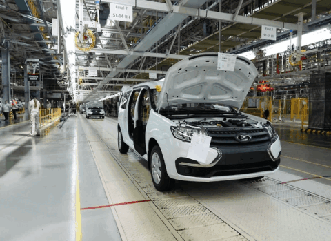 Ruslar da elektrik avtomobillərinin istehsalına başladı