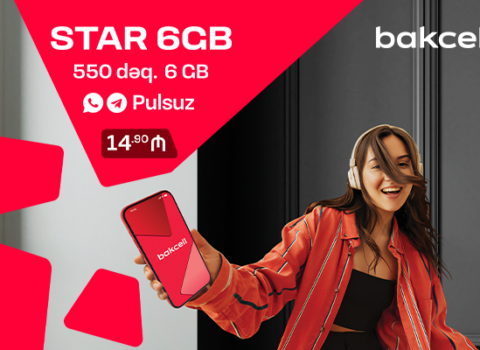 “Bakcell”dən abunəçilərə geniş seçim imkanı verən “Star” tarifi