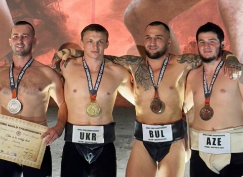 Azərbaycanın sumo güləşçiləri dünya çempionatında üç medal qazandılar