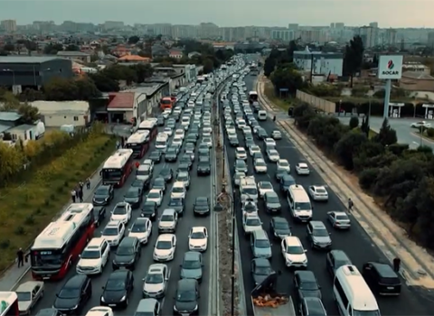 Bakı bu gün dayanmışdı… – VİDEO