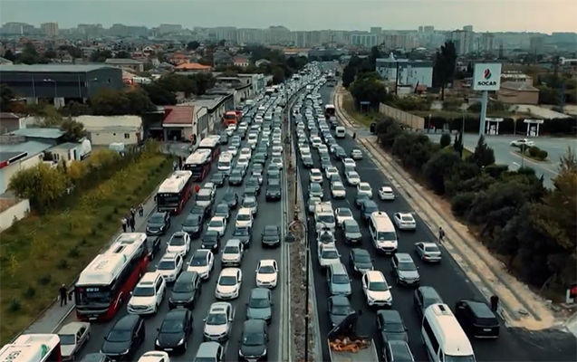 Bakı bu gün dayanmışdı… – VİDEO