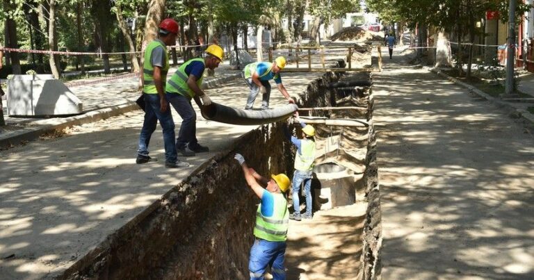 Ölkənin ikinci böyük şəhərində su təchizatı və kanalizasiya sistemi yenidən qurulur