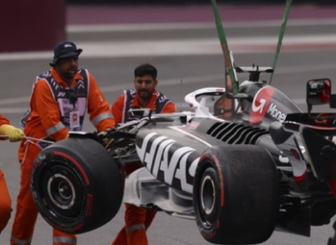 “Formula 1”: “Haas” pilotu Azərbaycan Qran-prisində qəza törətdi