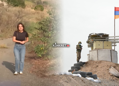Erməni hərbçilər azərbaycanlı aparıcını görüb bunu etdi – VİDEO
