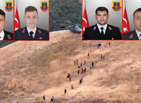 Türkiyədə dörd hərbçi yol qəzasında həlak oldu