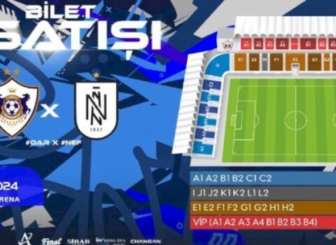 “Qarabağ” – “Neftçi” oyununun biletləri satışda