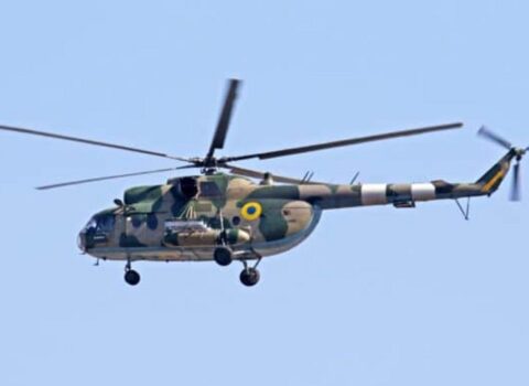 Ukraynada helikopter qəzaya uğradı, ölənlər var
