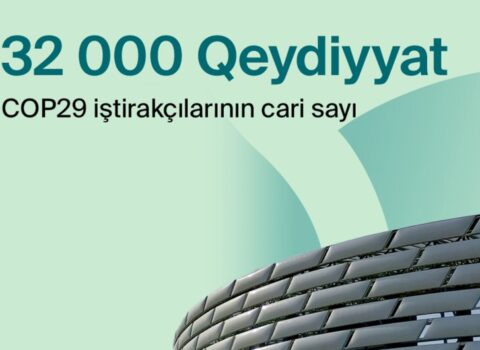 COP29-da qeydiyyatdan keçənlərin ilkin sayı açıqlandı