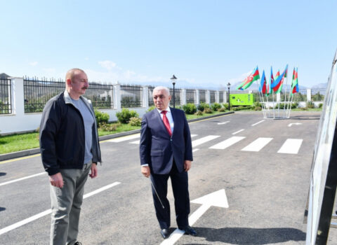 Zəngilan rayonunda “Sarıqışlar” Su Elektrik Stansiyası istifadəyə verildi