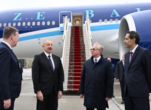 Azərbaycan Prezidenti İlham Əliyev Rusiyada səfərdədir