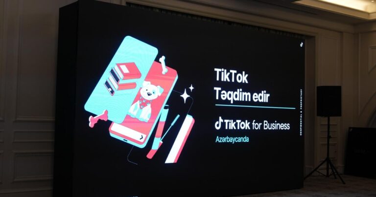 TikTok Azərbaycanda yeni platformasını təqdim etdi – FOTOLAR