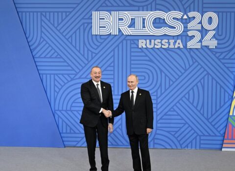 Prezident İlham Əliyev “Kazan Expo” Beynəlxalq Sərgi Mərkəzinə gəldi