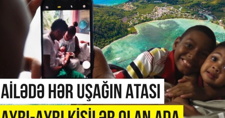 Ailədə hər uşağın atası ayrı-ayrı kişilər olan ada – VİDEO