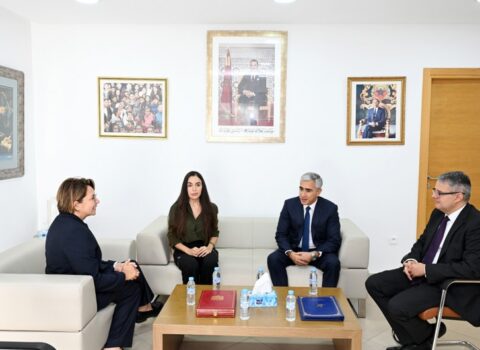 Leyla Əliyeva Mərakeşdə Uşaq Hüquqları üzrə Milli Observatoriyanın vitse-prezidenti ilə görüşdü