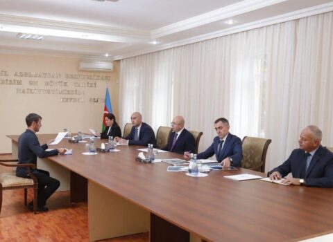 Anar Quliyev Bərdədə vətəndaşları qəbul etdi – FOTO