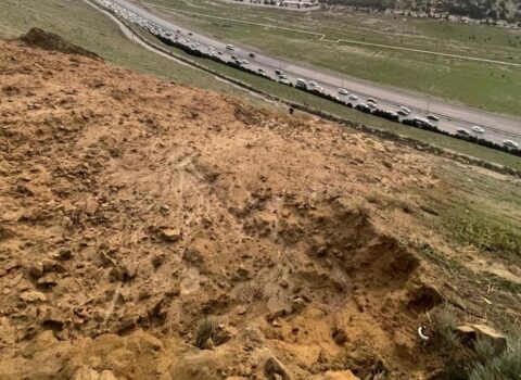 Bakı Kənar Dairəvi yolunda uçqun təhlükəsi aradan qaldırıldı