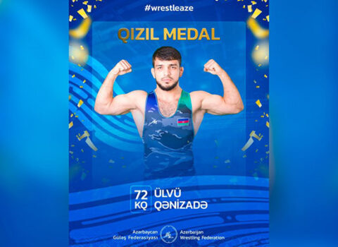 Daha bir güləşçimiz dünya çempionu oldu