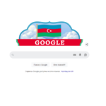 “Google” Azərbaycan bayrağının rənglərində dudl hazırladı