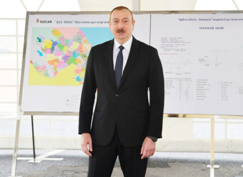Prezident İlham Əliyev Zəngilan Elektrik Şəbəkəsinin Rəqəmsal İdarəetmə Mərkəzinin açılışında iştirak etdi