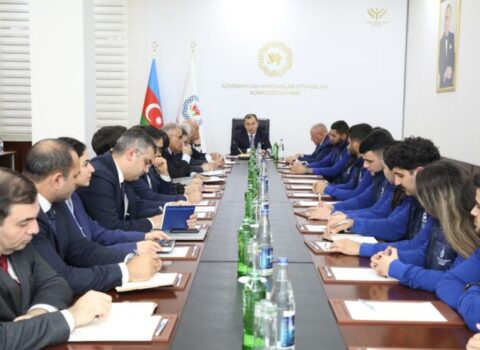 Azərbaycan Həmkarlar İttifaqları Konfederasiyasında könüllülərlə görüş oldu