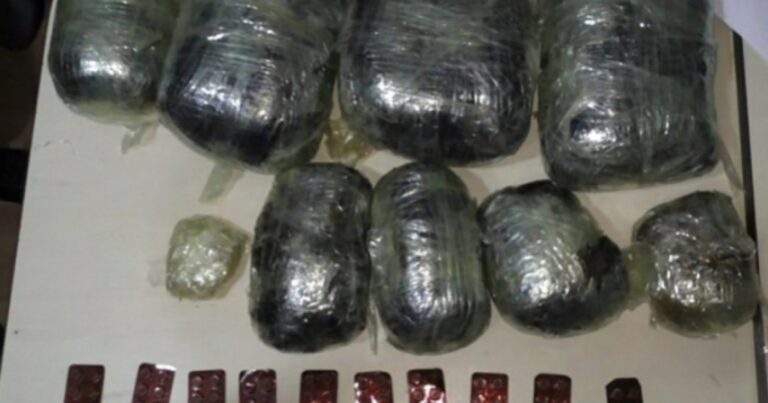 Polis əməkdaşları 11 kq-dan çox narkotik vasitə aşkarlayıblar Polis əməkdaşları 11 kq-dan çox narkotik vasitə aşkarlayıblar