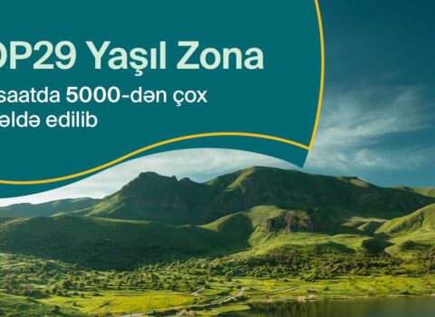 COP29-un Yaşıl Zonası böyük ziyarətçi marağına səbəb oldu