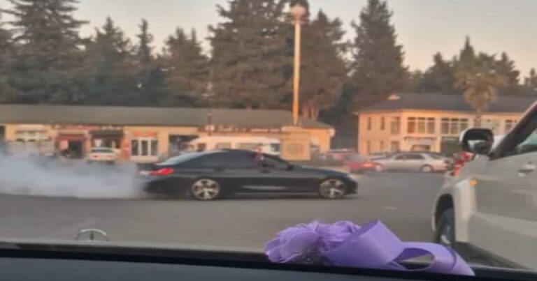 Masallıda toy karvanında avtoxuliqanlıq edən sürücü həbs olundu – FOTO Masallıda toy karvanında avtoxuliqanlıq edən sürücü həbs olundu – FOTO