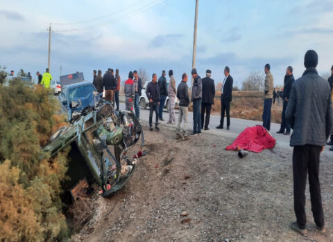 Kürdəmirdə ağır qəza: ÖLƏN VAR – FOTO
