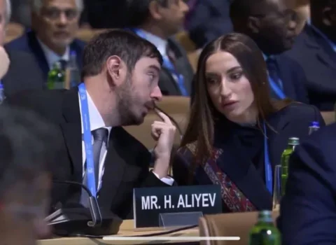 COP29-da Prezident və ailəsinin maraqlı görüntüləri