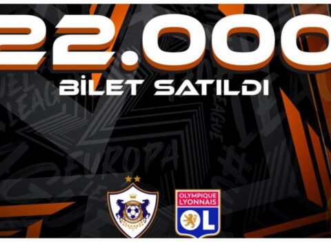 “Qarabağ” – “Lion” oyununa 22000 bilet satıldı