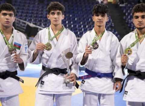 Azərbaycan cüdoçuları Avropa Kubokunda 4 medal qazandı