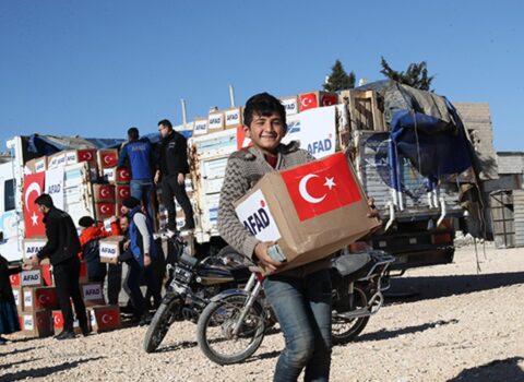 Türkiyədən Suriyaya humanitar YARDIM