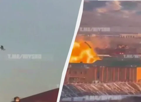 Qroznıda OMON bazasına PUA hücumu oldu