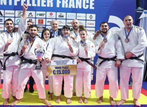 Cüdoçumuz Çempionlar Liqasında bürünc medal QAZANDI