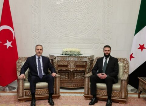 Hakan Fidan Suriyanın yeni hökumət lideri ilə görüşdü – FOTO