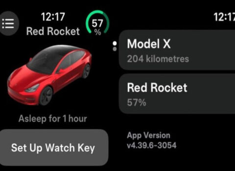 Tesla şirkəti “Apple Watch” tətbiqini işə saldı